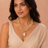 Golden Dune Turkish Designer Necklace - View 1