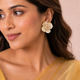 Aurielle Bloom Statement Earrings - View 2