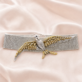 Majestic Bird Crystal Choker Necklace - View 4