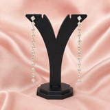 Celeste Crystal Tassel Earrings - View 4