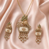 Rajsi Mayur Long Pendant Necklace - View 4