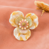Aurielle Bloom Statement Earrings - View 5